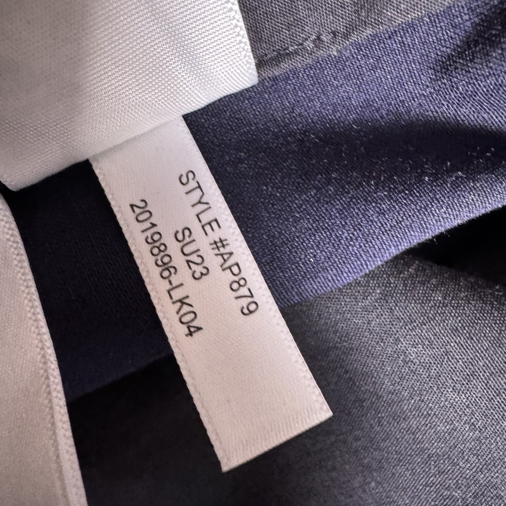 J.Crew Thompson Tapered Dress Pants Mens 32x30 Navy Blue Wool Stretch Chino - Picture 7 of 14